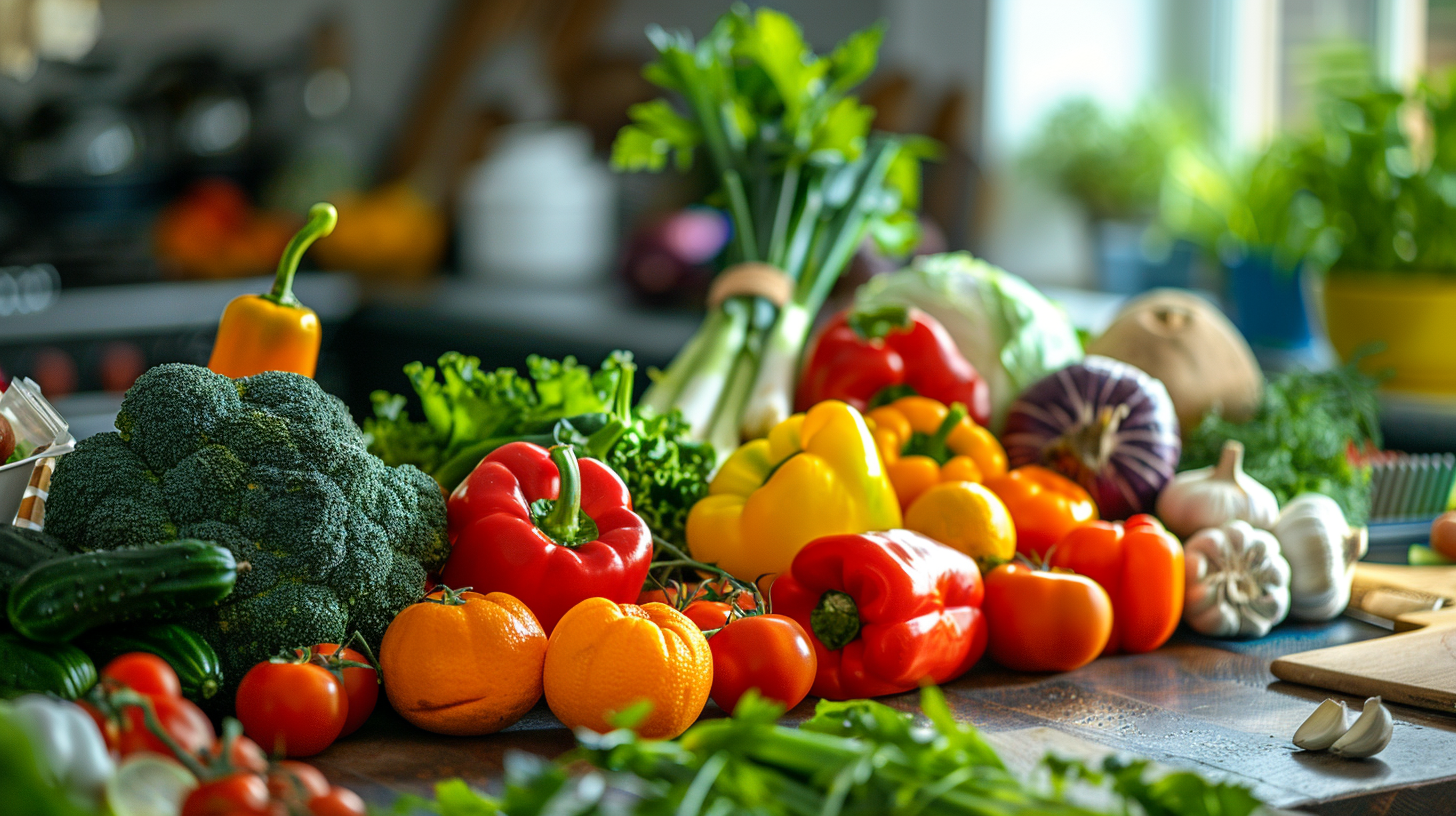 Čerstvé potraviny a zdravé ingrediencie